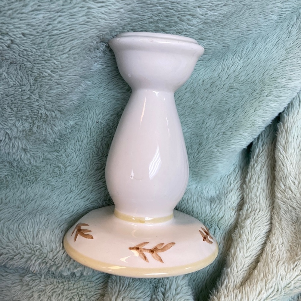 Hermitage Pottery by Cheryl Schweir candle holder